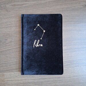 Velvet Zodiac Libra Journal (Black) Urban Outfitters